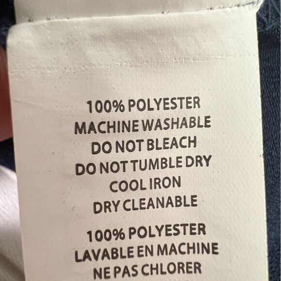 Boohoo Navy Blue and White Maxi Dress with Pleated Skirt - Picture 10 of 11